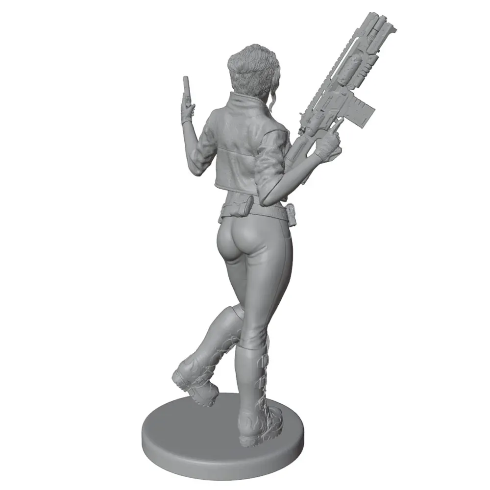 Figura de resina 1/24 sin pintar paracoleccionismo y rol - imagen 4