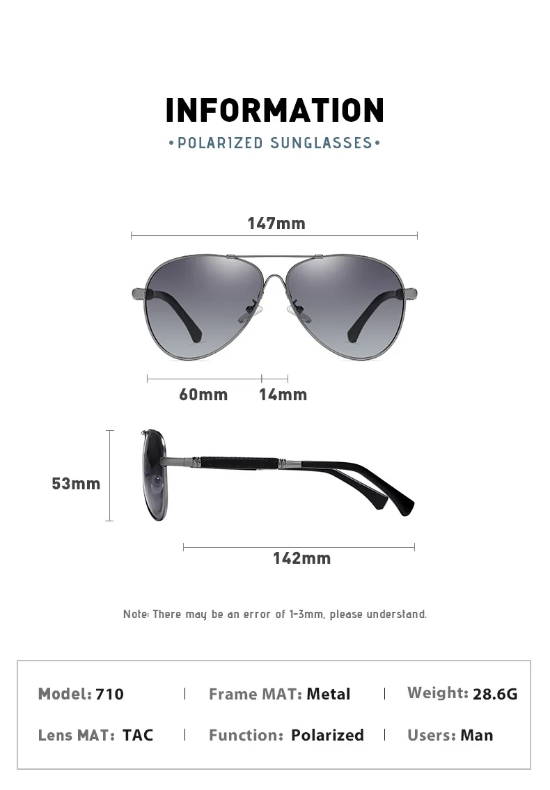 

Drive Color Active Sports Polarized Sunglasses Male Memory Metal night-vision Goggles Polarizing