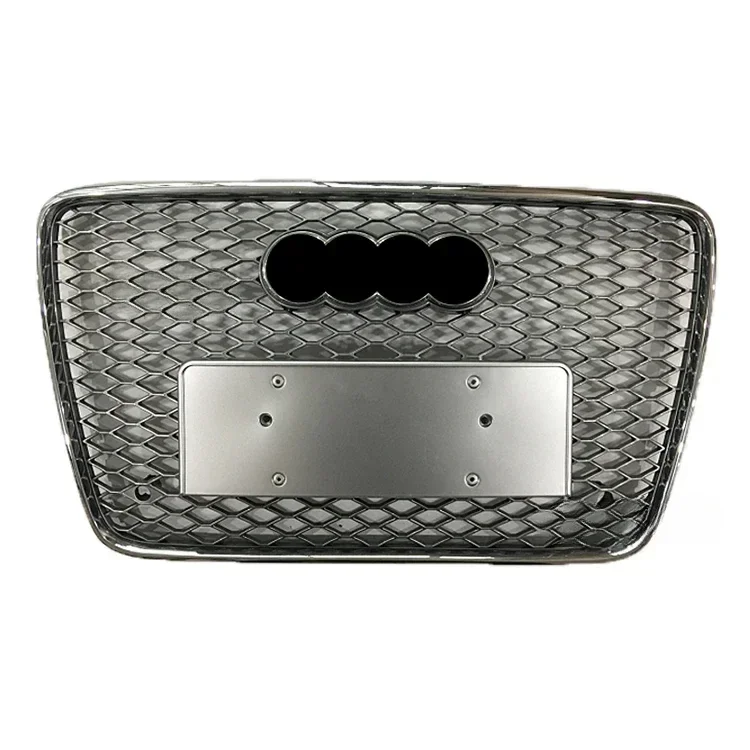 Hot sales RSQ7 Front Bumper Grill For Audi Q7 SQ7 RSQ7 ABS Black Car Facelift Honeycomb Mesh Grille 2006 2010 2014
