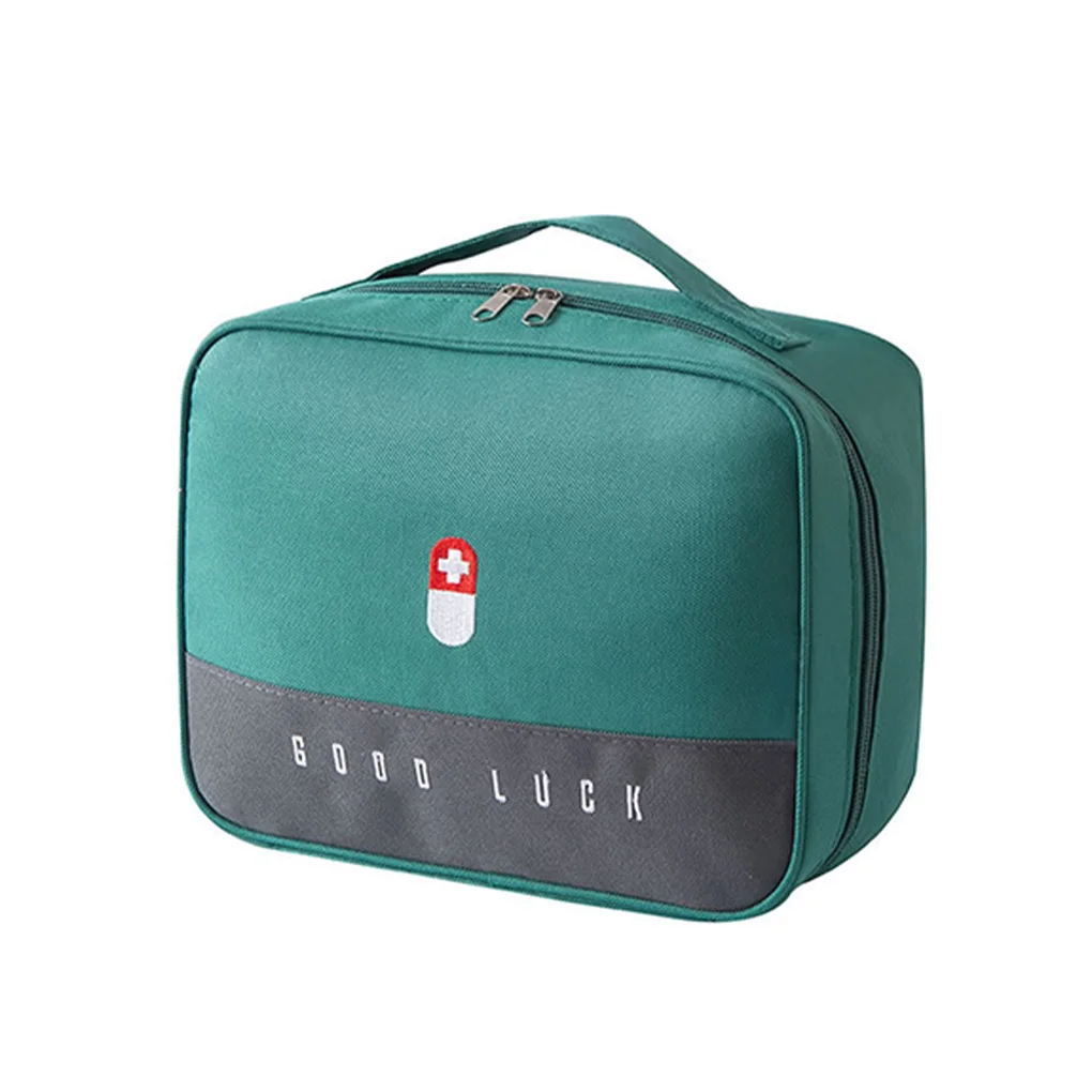 

Аварийный комплект, держатель для сумки, открытый органайзер для выживания, пустой органайзер для таблеток, застежка-молния, дорожная посылка, чехол для автомобиля, розовый