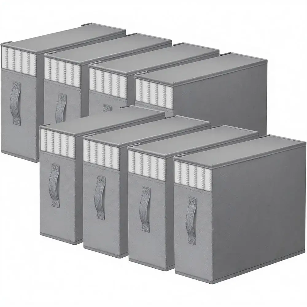 

Органайзеры для постельного белья, прочные контейнеры для хранения, этикетки для окон, постельное белье, пододеяльники, одеяла, серый цвет