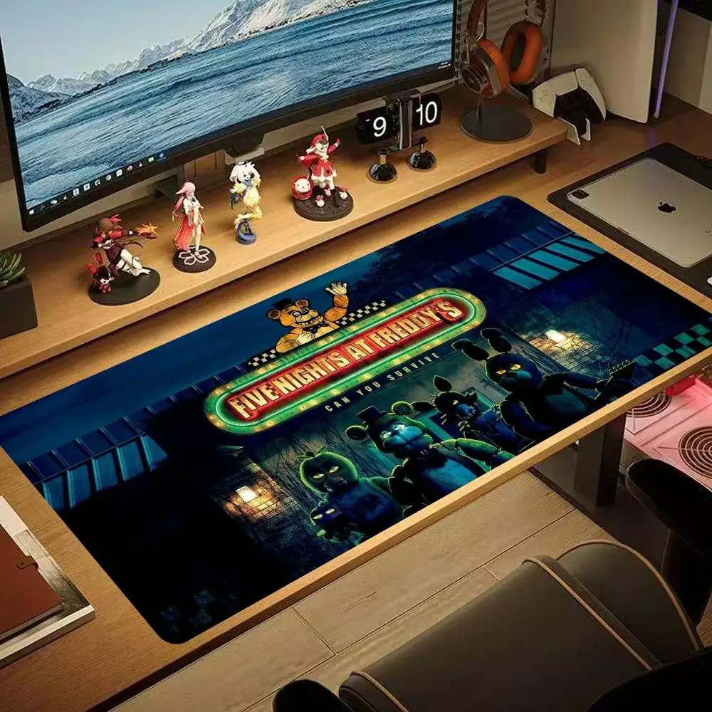 

FNAF game security vulnerability animation Mouse Pad non-slip Gaming Mousepad Gamer Mouse Mat Game Mechanical Keyboard Desk Mat