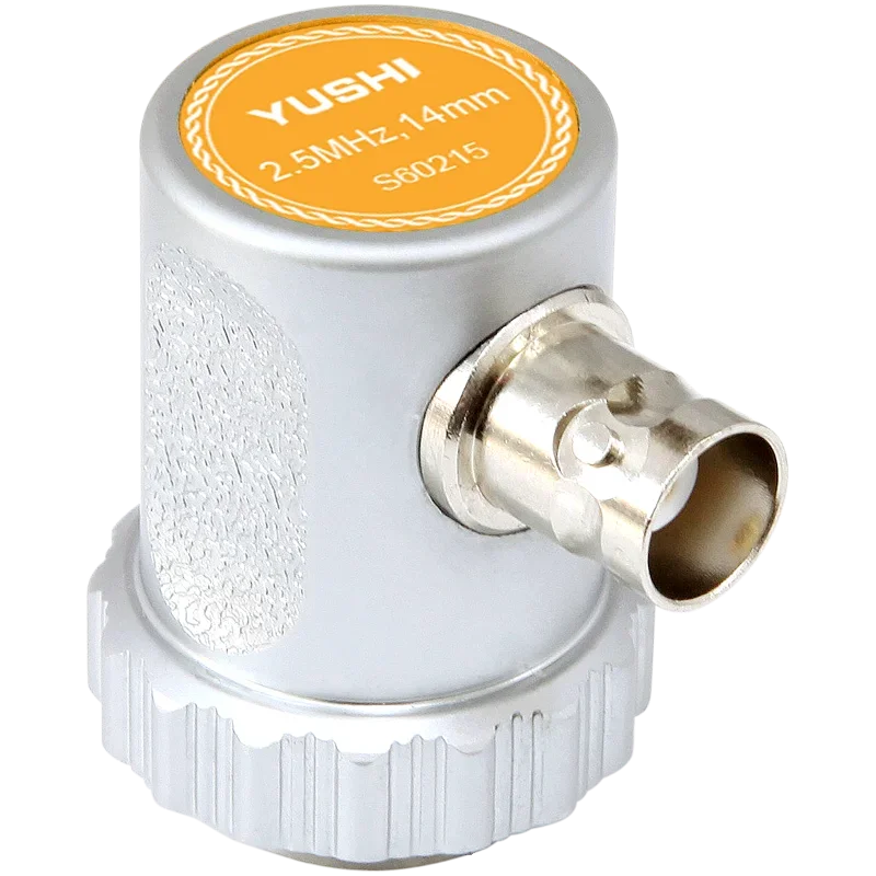 YUSHI NDT مجسات كاشف الخلل محول الطاقة بالموجات فوق الصوتية 5 ميجا هرتز محول الطاقة بالموجات فوق الصوتية مسبار شعاع مستقيم #3