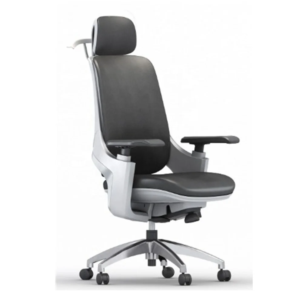 

High quality genuine leather chrome conference boss office chairs with chrome frame in lower price office chairs