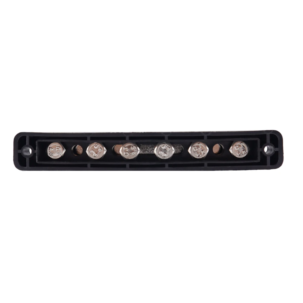 

150A 12V Bus Bar Marine 12V - 48V Power Distribution Block with Cover with M6 Post for Car Boat Marine