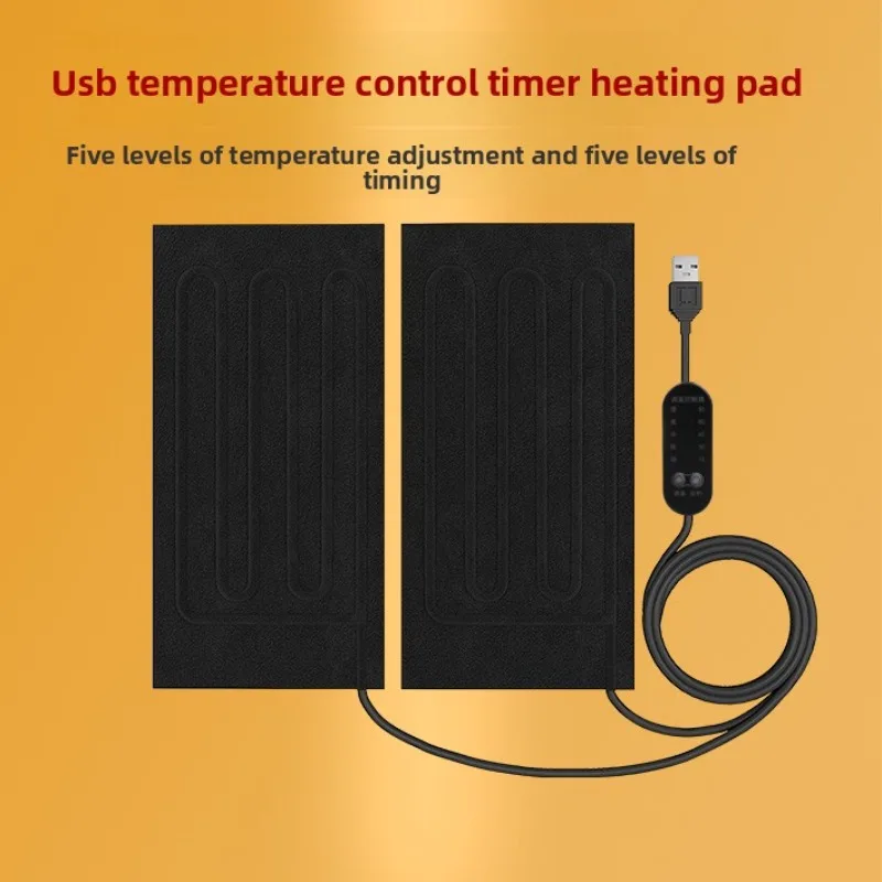 USB Heating Plate 5v Heating Plate Electric Carbon Fiber Butt Vegetable Heating Pad Graphene Thermal Insulation Seat