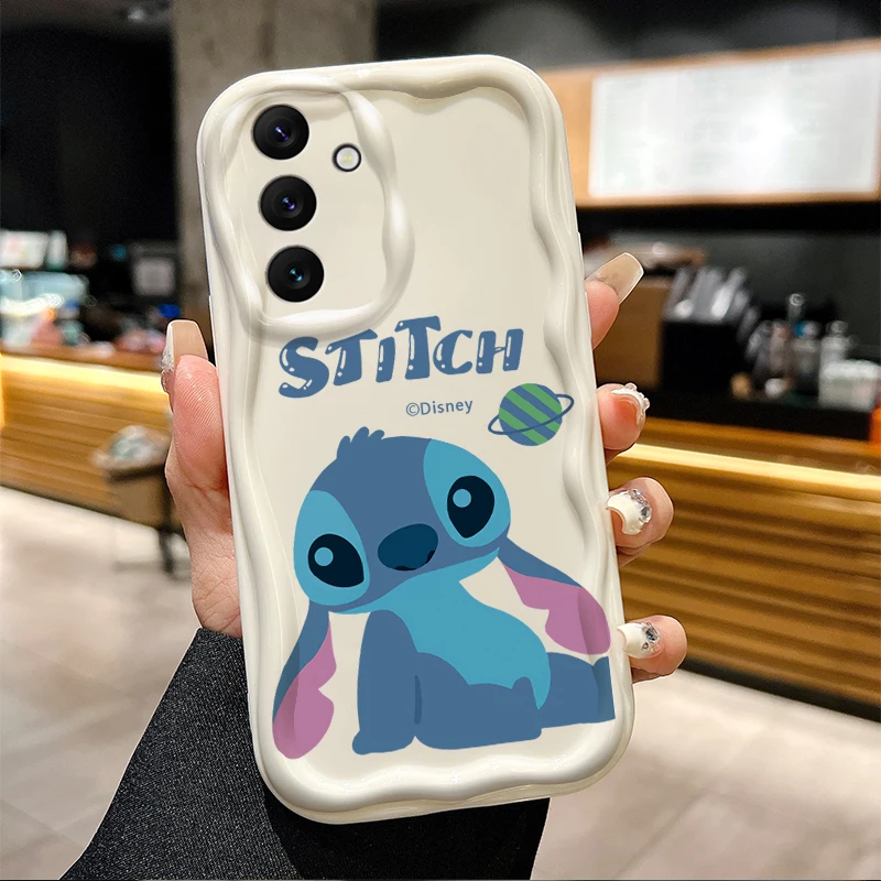 ديزني غرزة الملاك الحال بالنسبة لسامسونج غالاكسي A16 A06 A55 A35 A25 A15 A05 A05S A54 A34 A24 A14 A73 A53 A33 A23 A13 A52 A32 A22 #5