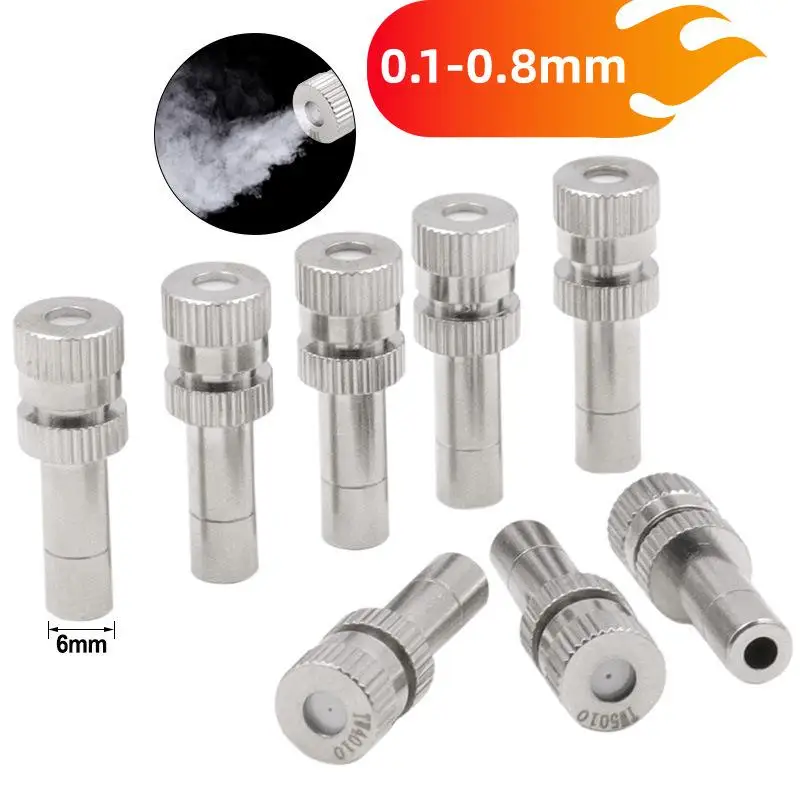 Hot Sale Low Pressure High Quality Atomizing Misting Nozzle Spray Injector Atomization Head Mister Mist Spraying System Nozzle