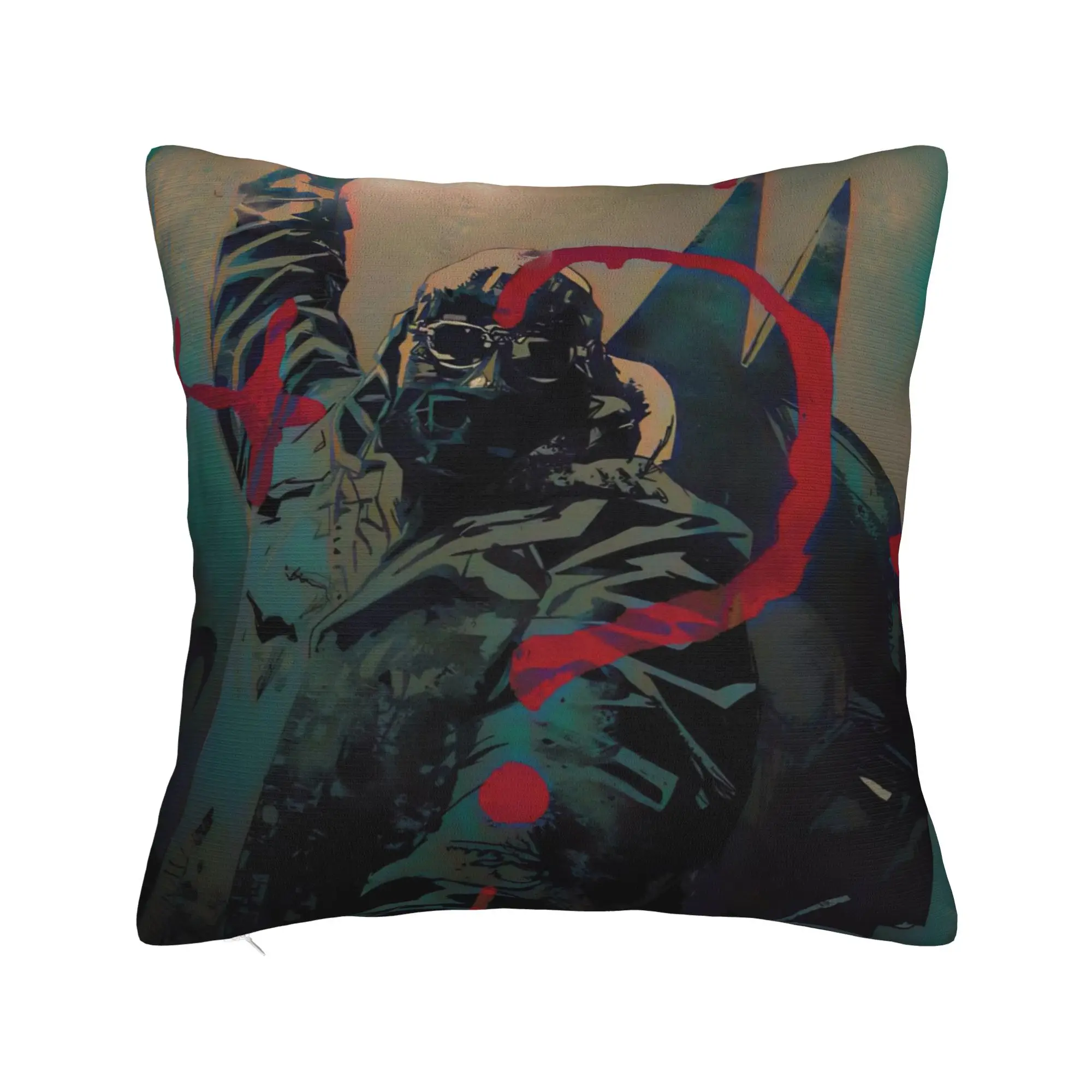 Paul Dano Riddler Square Pillow Covers Polyester Couch Bat Man Cushion Cover Cool Decorative Pillow Cover 40*40