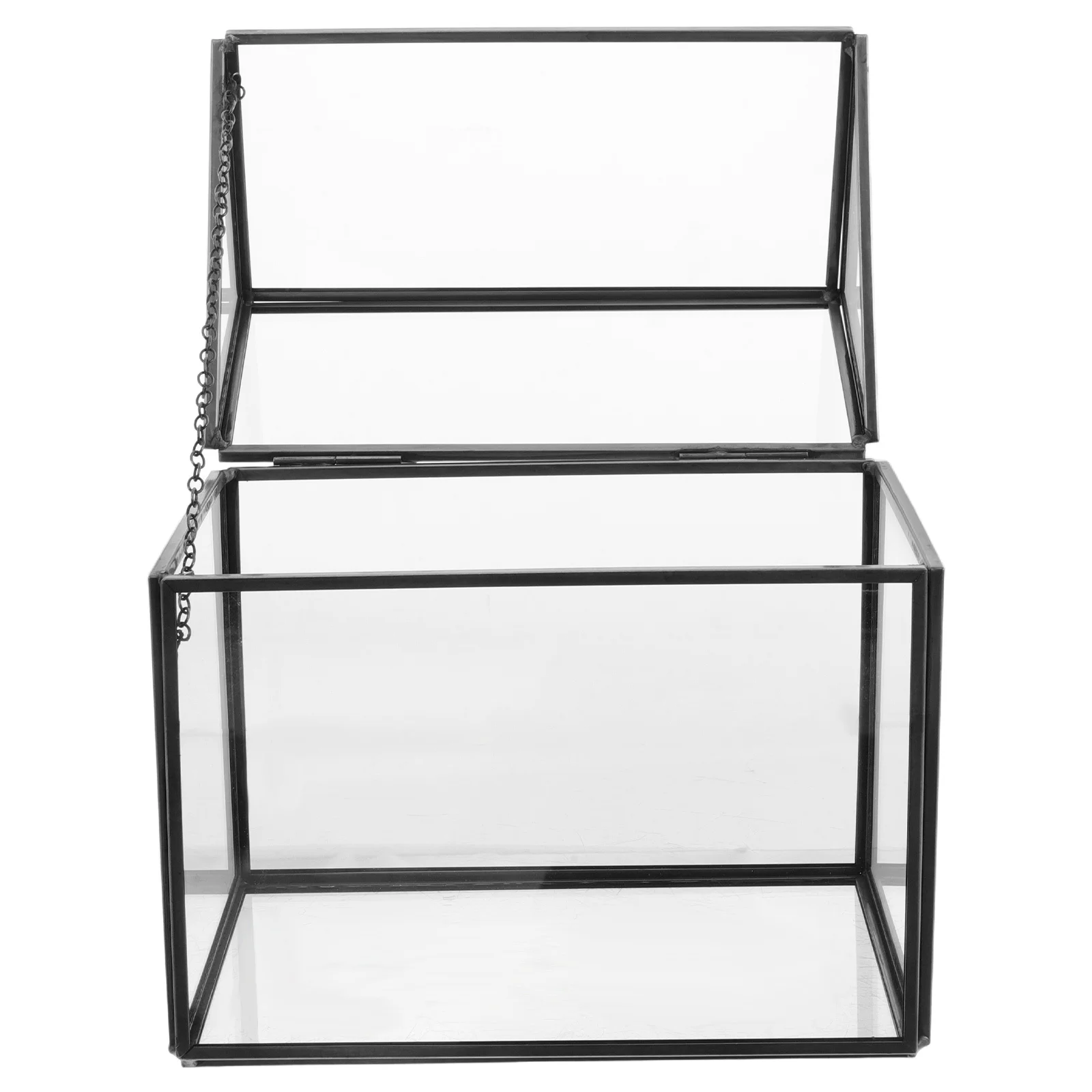 

Indoor Tabletop Greenhouse Handmade Glass Planter Terrarium Succulent Cacti Geometric Flower Display Indoor Glass Greenhouse