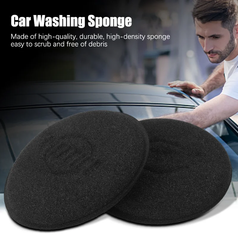 5/1Pcs Soft Microfiber Car Wax Applicator Pad Polishing Sponge for Auto Body Dust Removal Wax Auto Care Polish Foam Sponge Tools