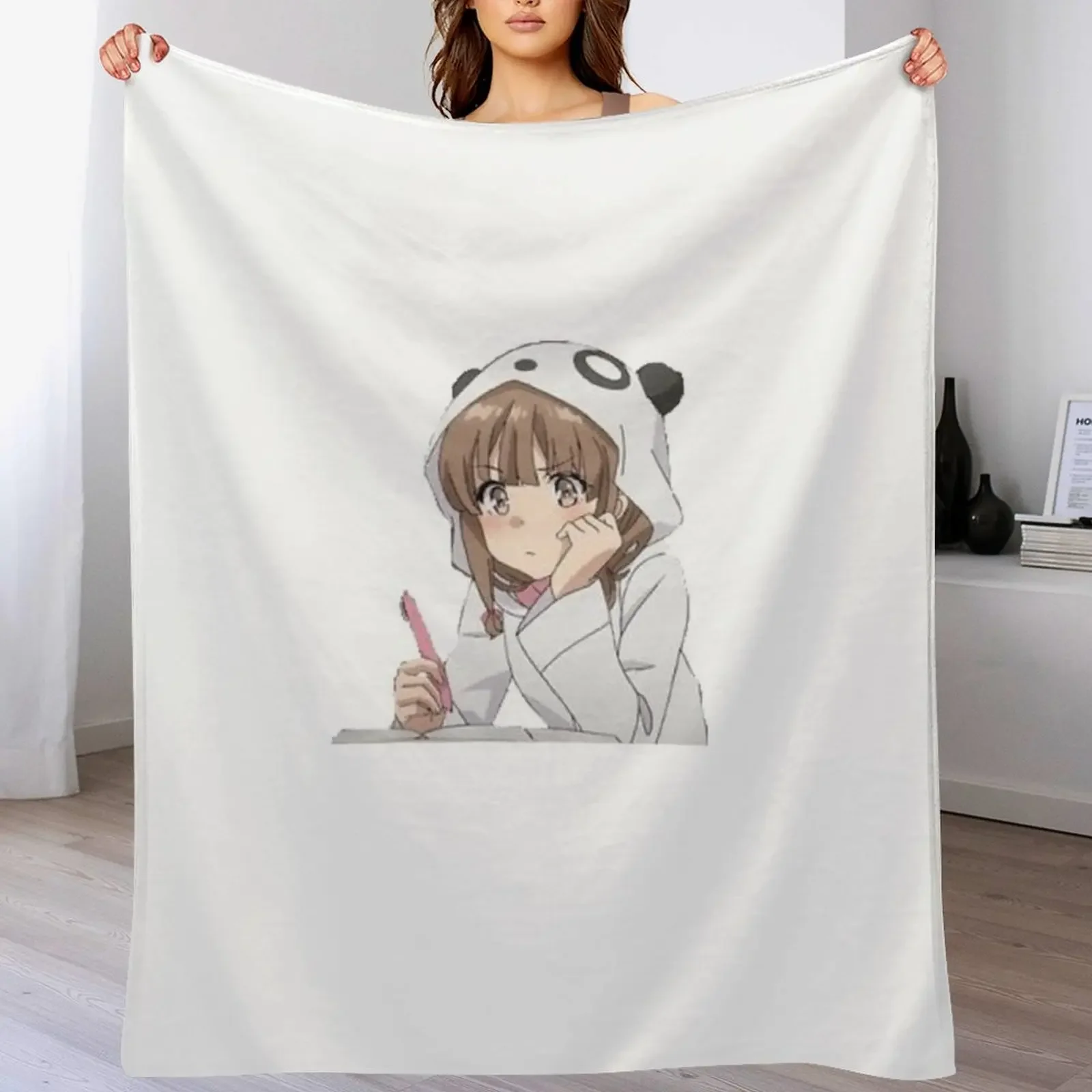 

Kaede Azusagawa Throw Blanket Decorative Beds christmas gifts Sofa Blankets