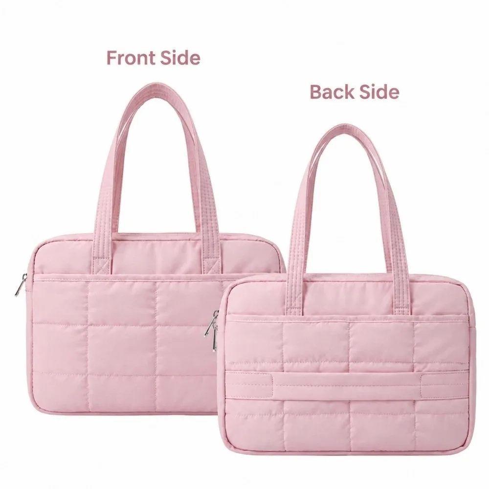 14/16inch Laptop Sleeve Case Splash-proof Front Pocket Laptop Cover Pouch Trolley Sleeve Shockproof Carrying Document Sleeve