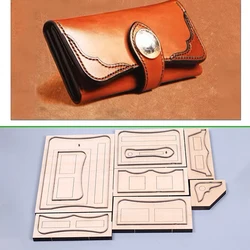 20x10.5cm vintage long wallet Leather Craft cutting dies knife mold iron blade cutter