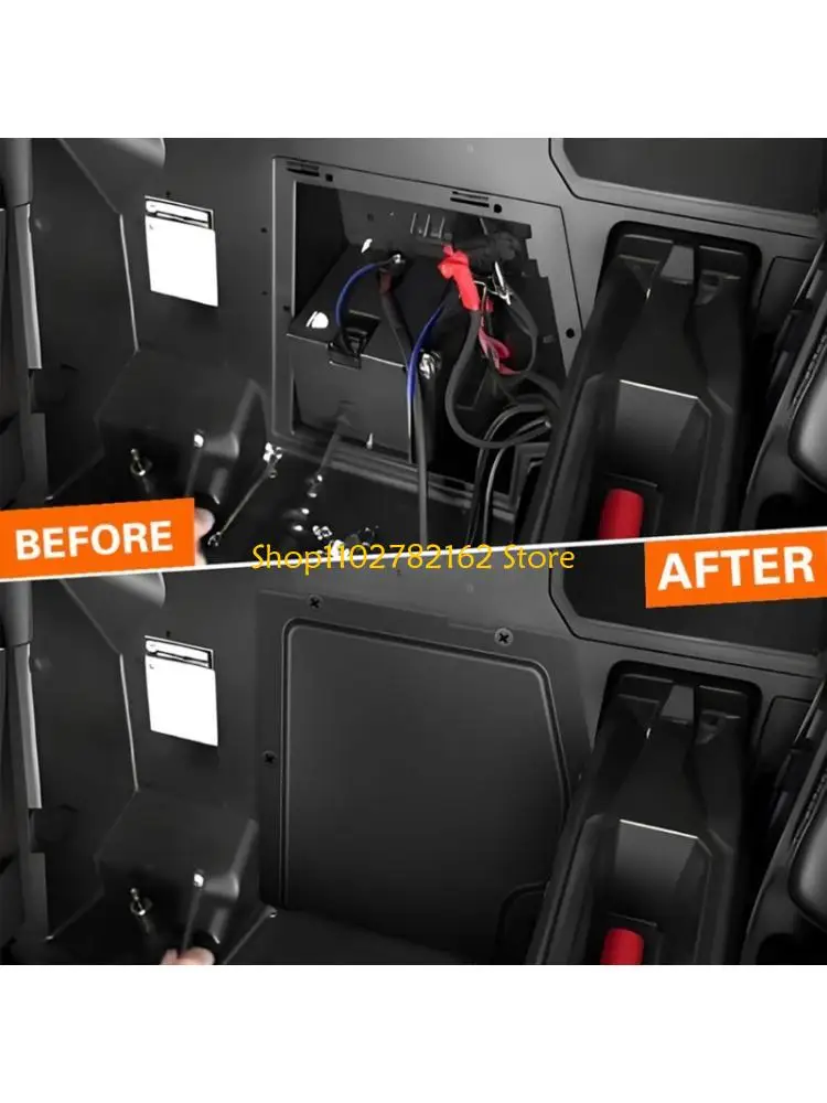 

547B Vehicle Battery Cover Secure Enclosure For For 2017-2025 Long Lasting Defense
