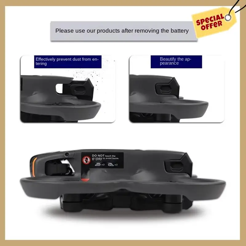 

Stable Performance-Battery Cover Dustproof Battery Door Housing Case For Dji Accessories
