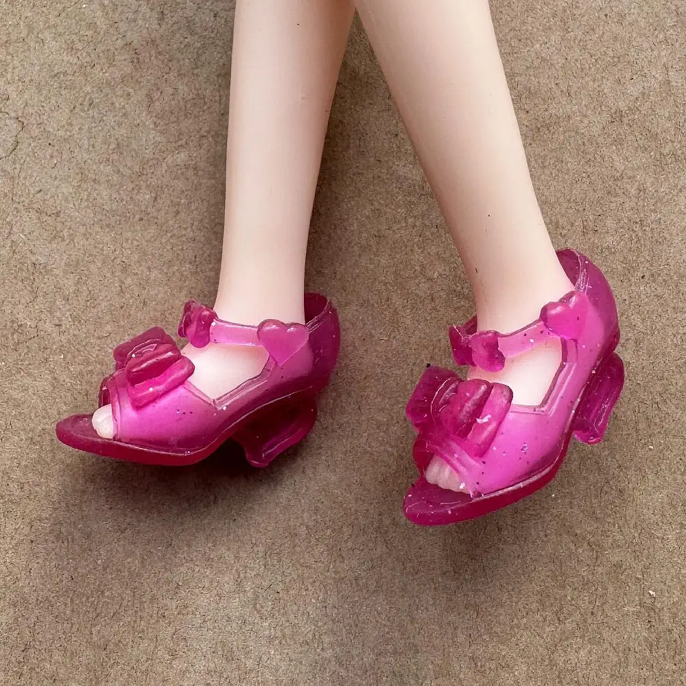 1/6 Maßstab Licca Puppenschuhe DIY High Heels & Flachsohlen Deko-Spielzeug für Puppenzubehör – Detail 17