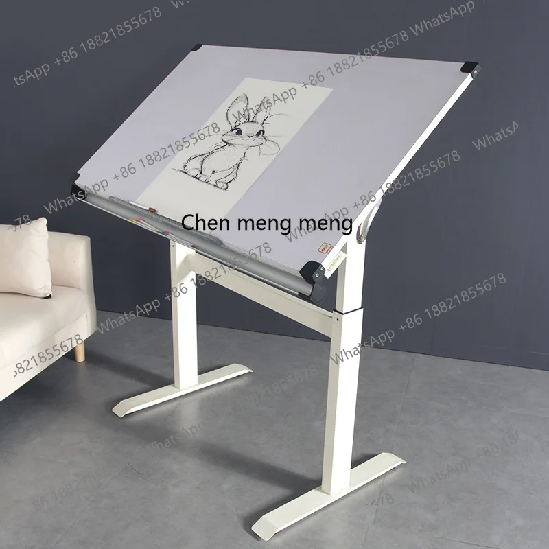يمكن لطلاب الفن طاولة الرسم الخاصة لطاولة الرسم رفع طاولة الرسم على سطح المكتب الميل #4
