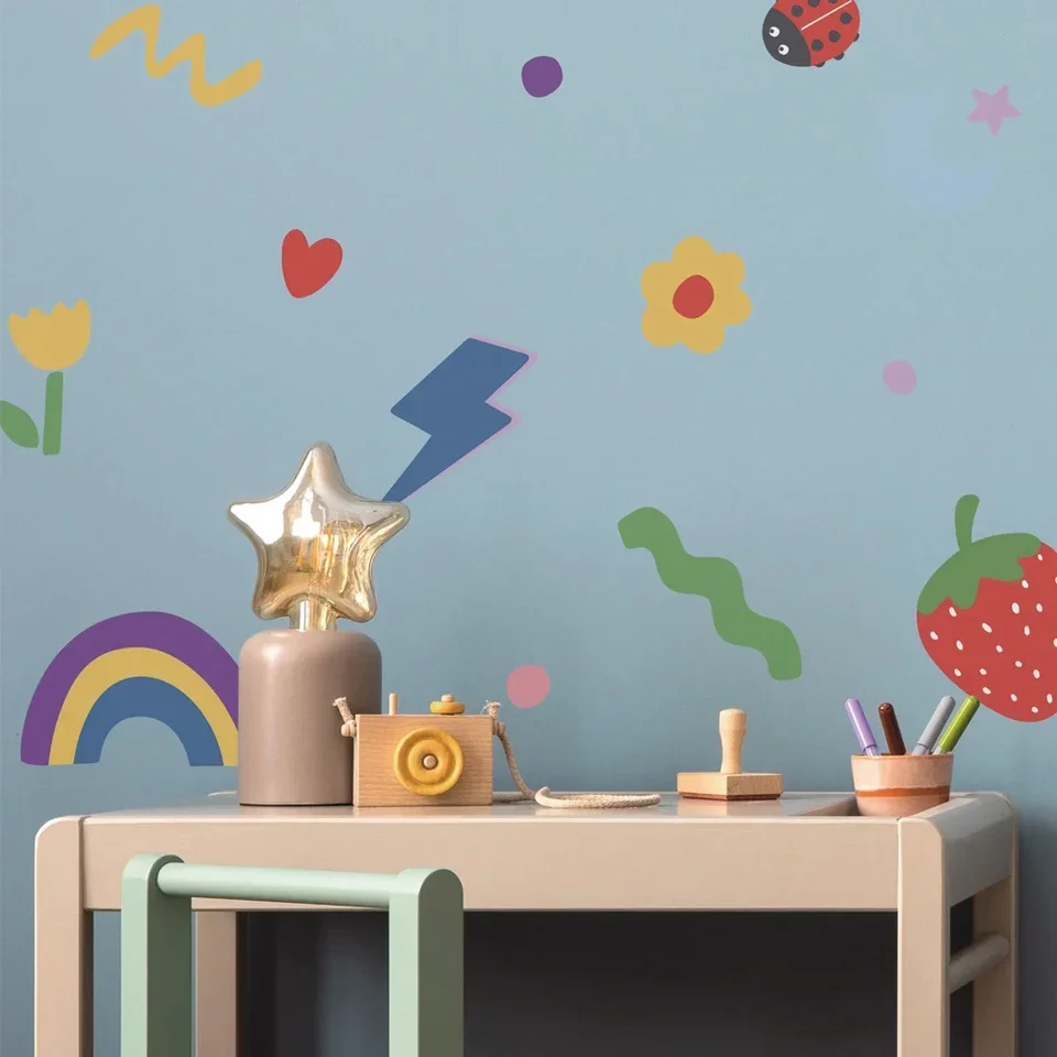 Vinyl Wall Decals Featuring Botanical Motifs Ideal for Childrens Bedrooms Living Areas Refrigerators Cabinets Tiles Windows Furn