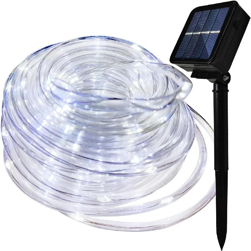 

Outdoor LED Copper Wire 8 Lighting Modes Solar Tube Lamp for Garden Party Christmas Thanksgiving Festival Decoration