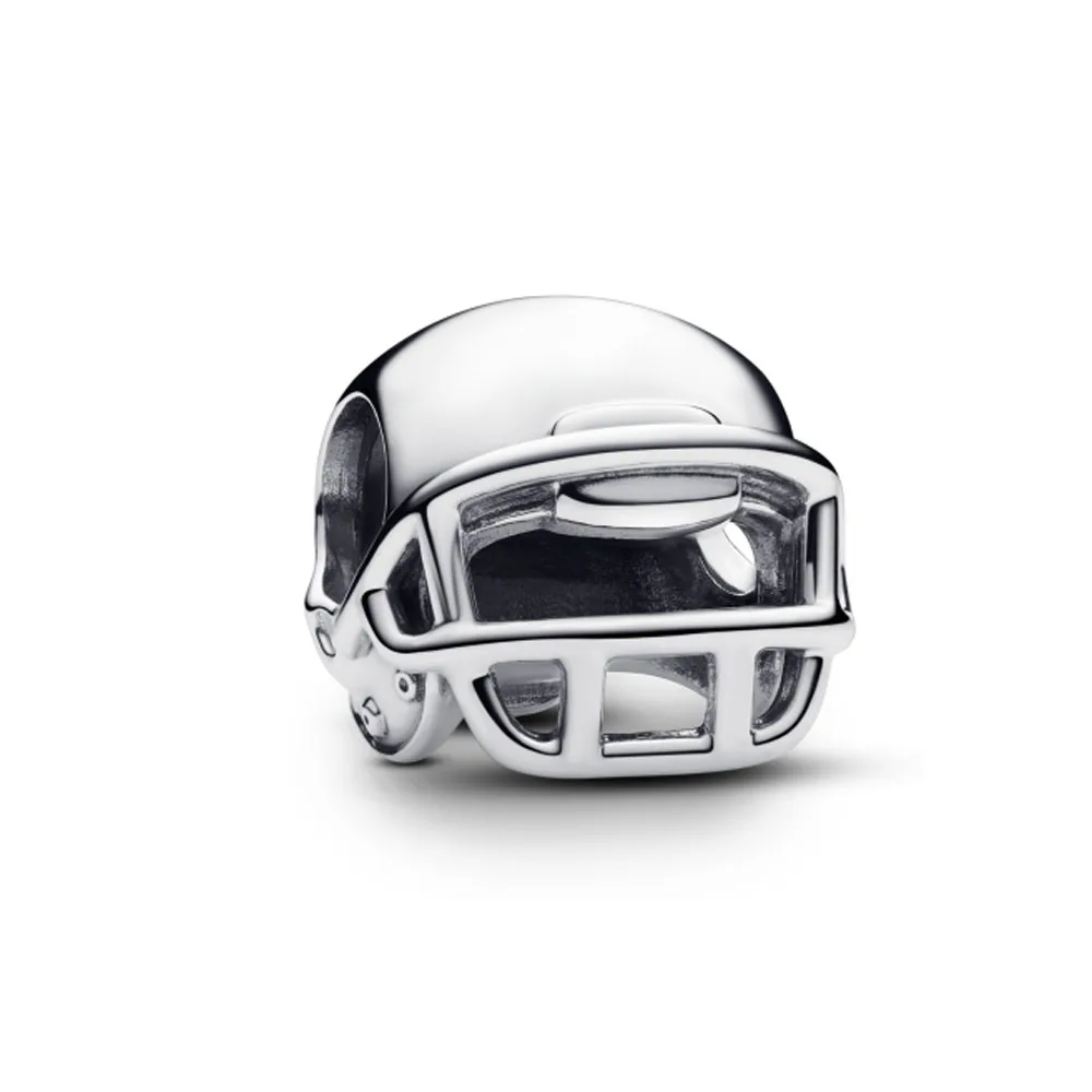 925 Silver baseball helmet Charm football rugby Bead boxing glove dumbbell Pendant Fit Original Bracelet Jewelry DIY Making Gift