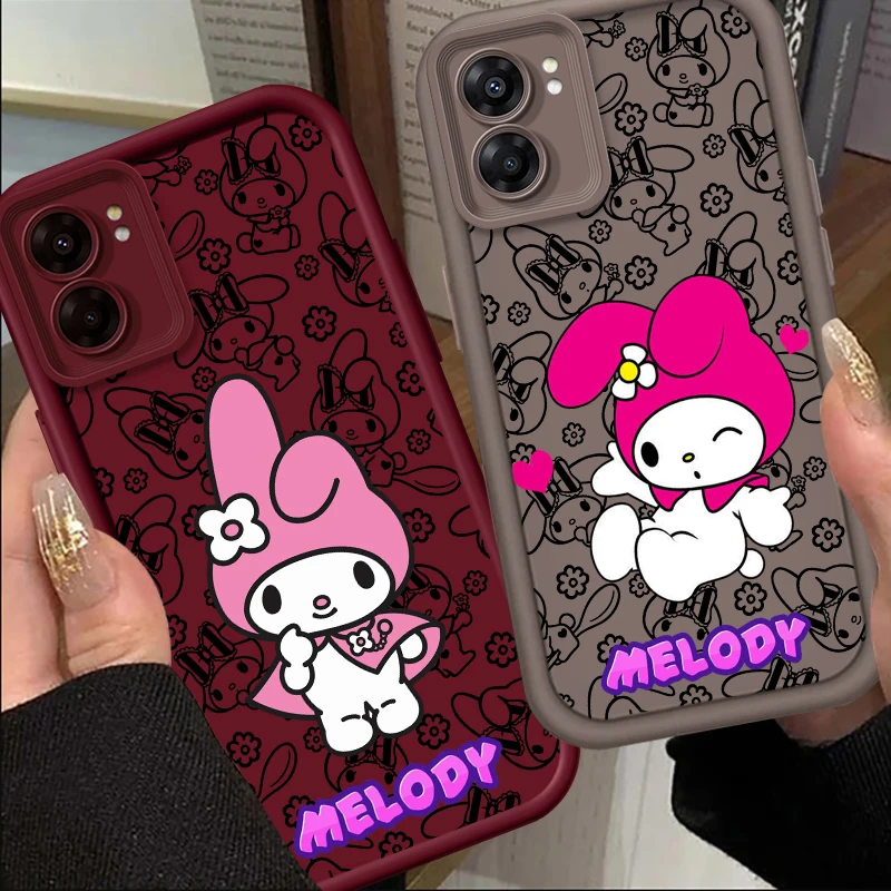 My Melody Art Cute Eye Ladder For OPPO Find X5 X3 A58 A57 A55 A53 A54 A92 A74 A78 A98 A16 A94 A76 A72 5G TPU Phone Case