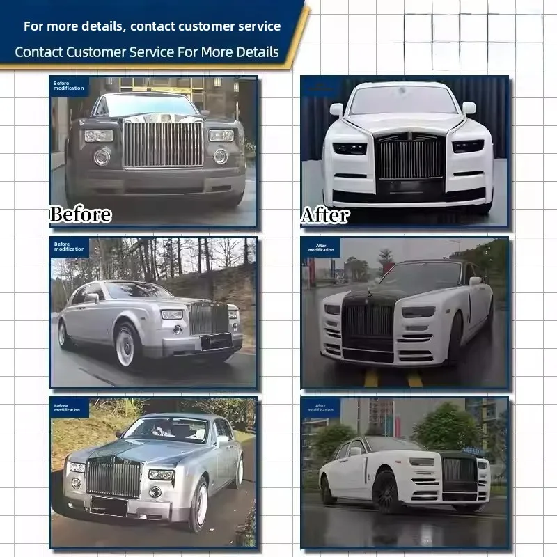 For Rolls Royce Phantom Gen 6 to 8 Weatherproof Starlight Laser Headlight Assembly Hot Selling Modders