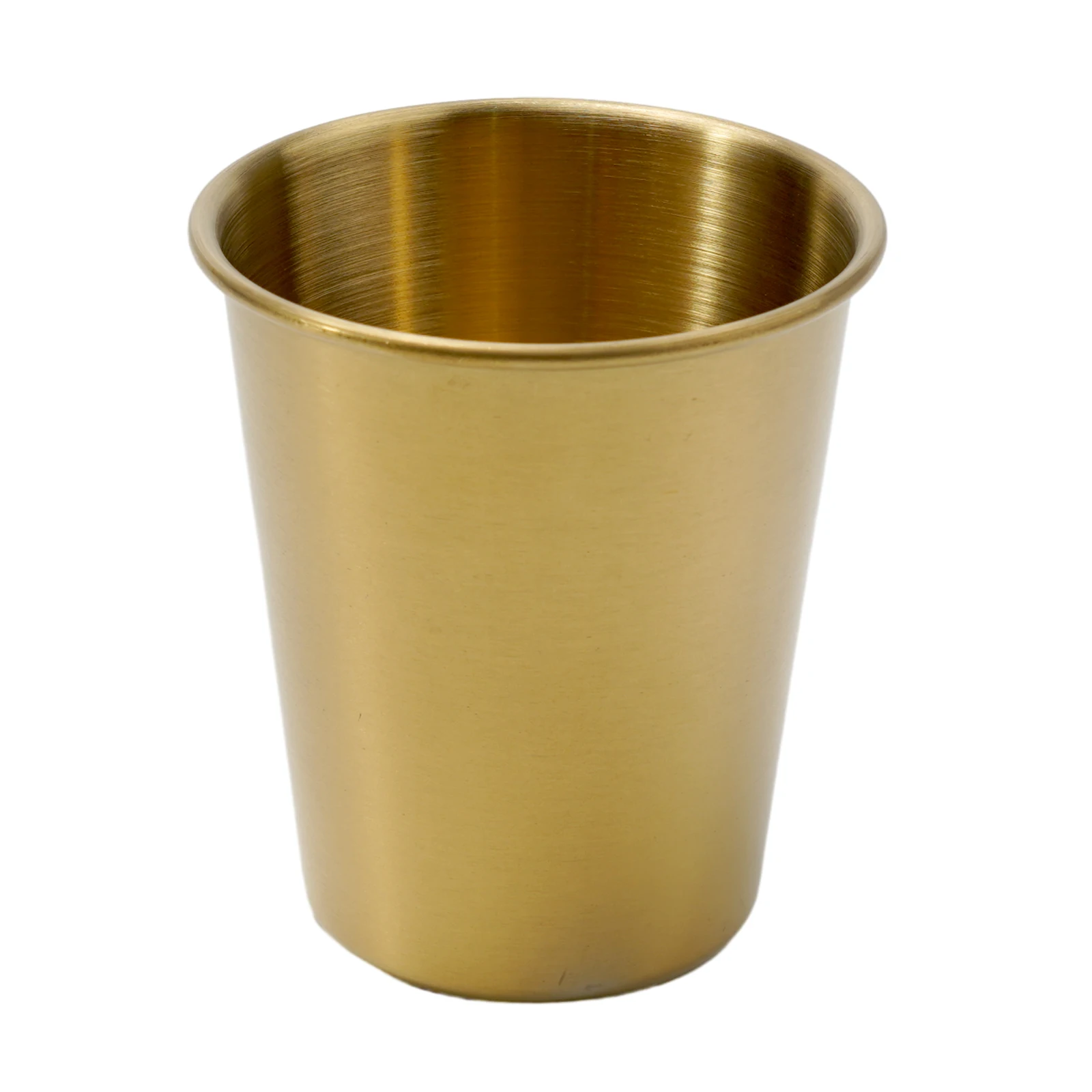 High Quality Cup 240-500ml Drinking Mug Gold Height 8cm -12cm Silvery Stainless Steel Tea Cups Friends For Camping