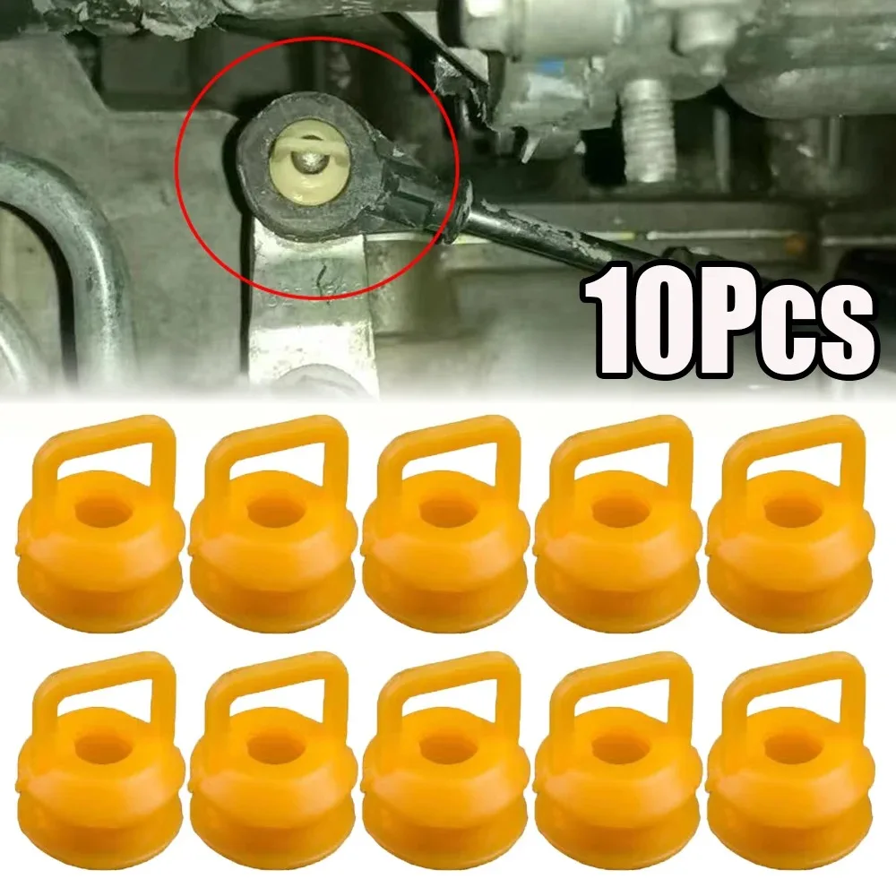 10X Transmission Shift Cable Rubber Sleeve Bushing For Chevrolet Cruze Orlando Cadillac Escalade Opel Insignia Linkage