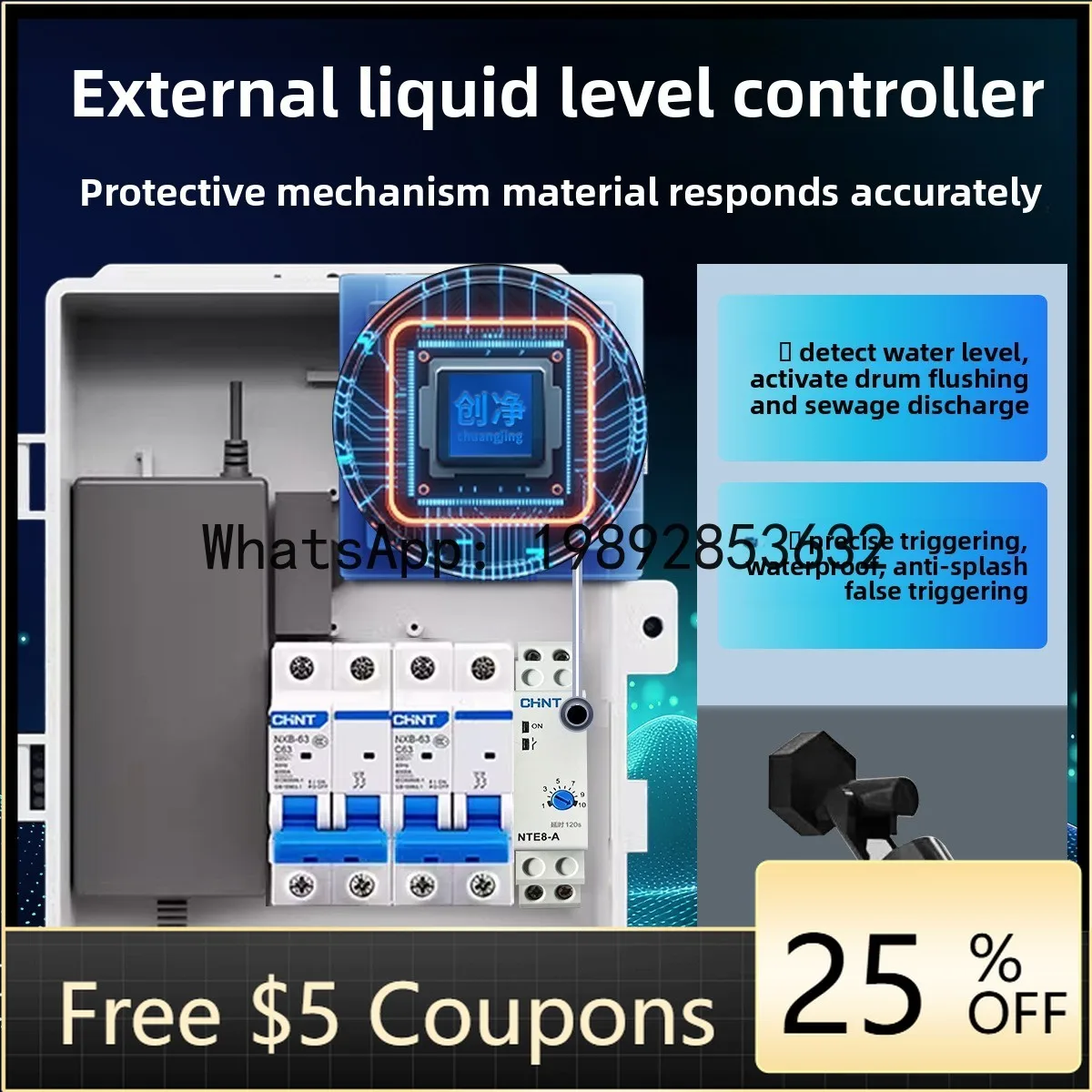 

JX Fish Pond Filter Rotating Drum Biochemical Microfilter Integrated Machine Aquatic Koi Farm Water Circulation No-Clean System