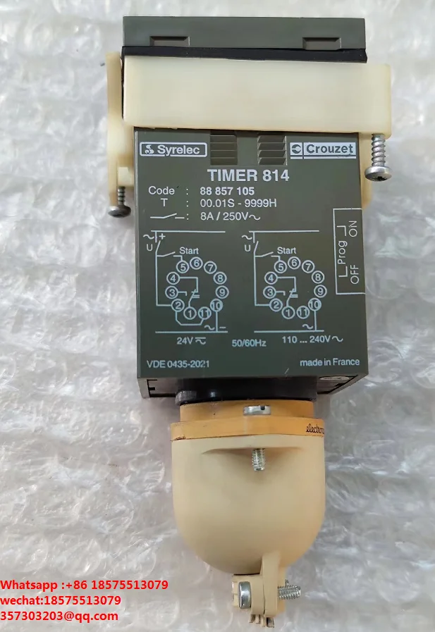 

For Crouze TIMER814 Time relay TIMER 814 USED