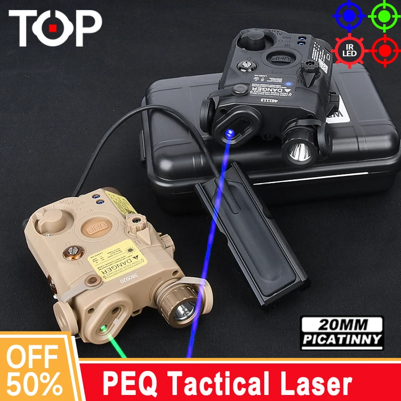 

Wadsn UHP PEQ15 IR Fill Light Red Green Blue Dot Laser Switch Fixed Mounting Base PEQ White LED Flashlight Outdoor Hunting Lamp