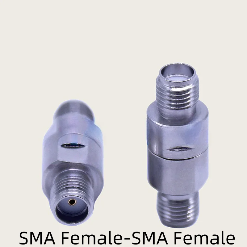 1pcs Stainless steel test adapter SMA Male to SMA Male Female millimeter wave test connector 18G