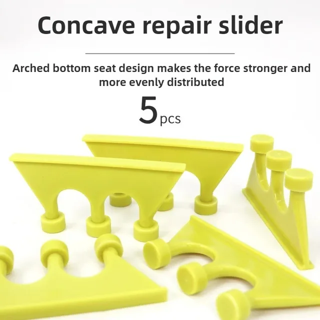 5Pcs Large Dent Repair Glue Tabs, Arched PDR Slider, Auto Body Lifter Pads for Edge & Hail Damage Repair 1 5Pcs Large Dent Repair Glue Tabs, Arched PDR Slider, Auto Body Lifter Pads for Edge & Hail Damage Repair 1