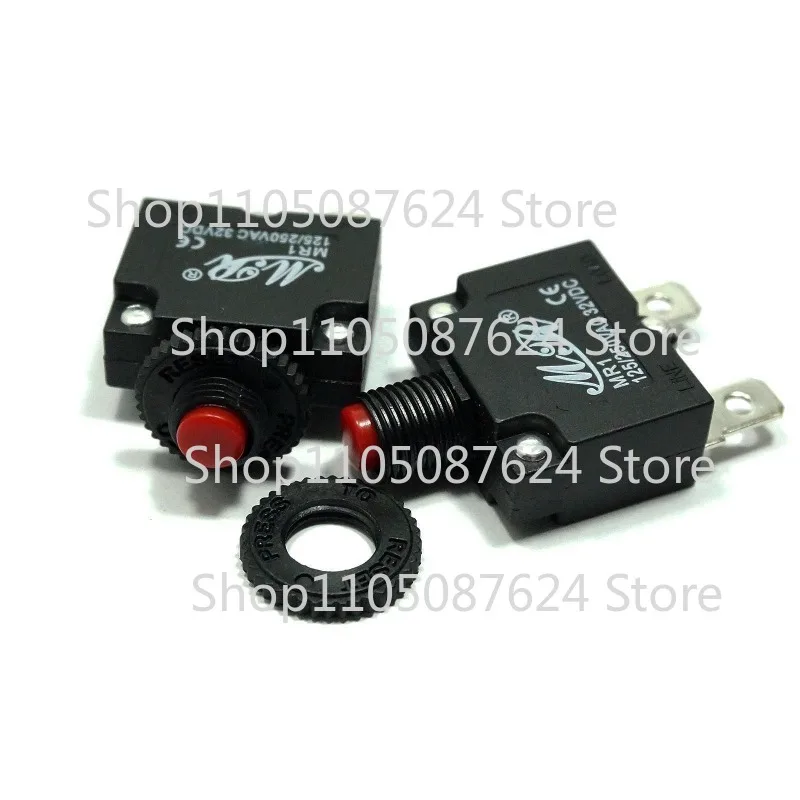 ZZZ 5pcs 5A Reset Button Thermal Overload Fuse