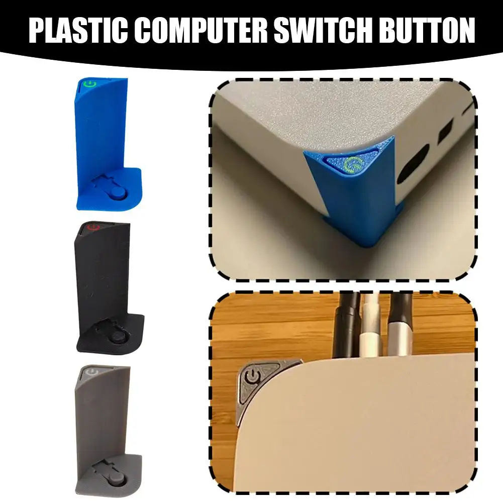 3D Printing For Mac Mini M4 2024 4 Modified Top Power Button Push Switch For Mac Mini M4 Power Button Computer Accessories F5H0