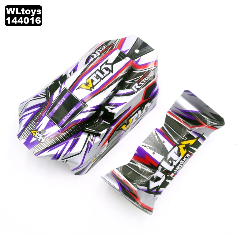 

WLtoys 144001 144016 144010 1/14 Оригинальные запасные части для радиоуправляемого автомобиля 144001-1335 144016-2997 144010-2002 Оригинальные детали корпуса и хвоста