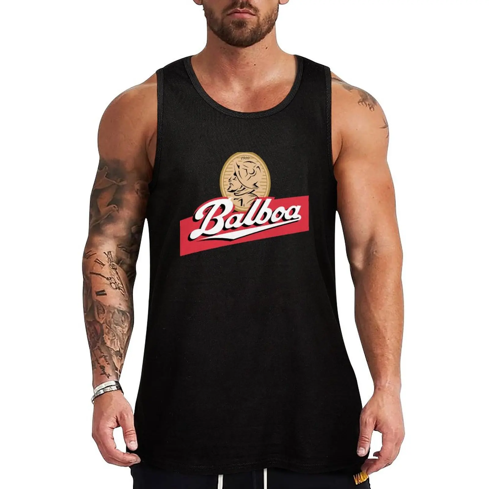 

Balboa Beer Tank Top men clothes Men's summer t-shirt