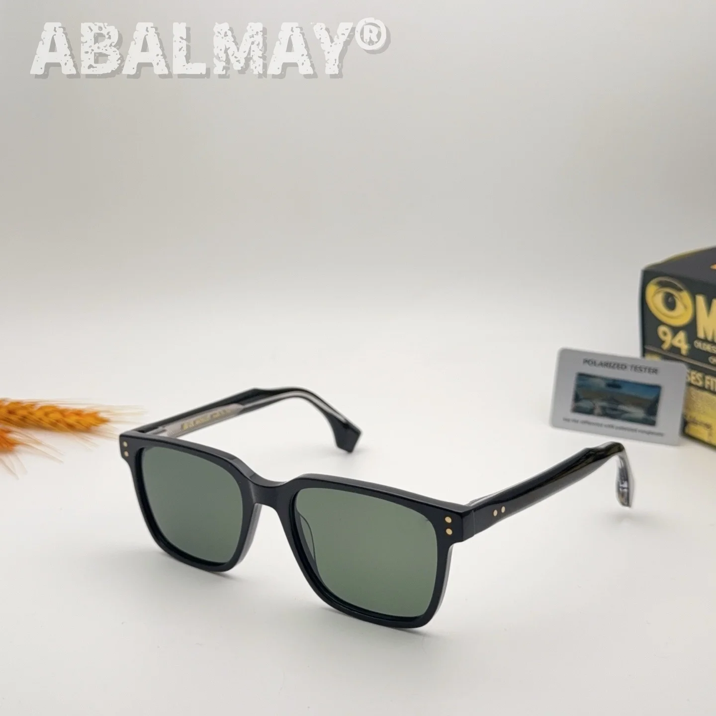 

Top High Quality Polarized Sunglasses for Men Women MO0855 SIZE 53-19 Classic Fashion Acetate Luxury Designer UV400 Sun glasses