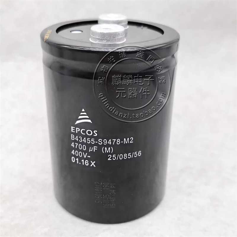 New EPCOS 400V4700UF B43455-S9478-M2 inverter capacitor 77 * 105