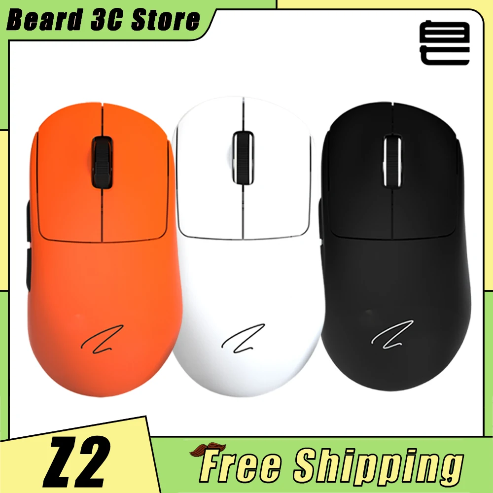 

Zaopin Z2 Mouse Three Mode Paw3395 Bluetooth Wireless Gaming Mouse Custom Lightweight Ergonomic Mice Office PC Gamer Accessories