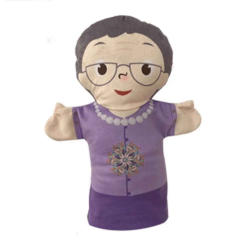 

Cognition Parent-Child Children's Hand Puppet Plush Grandparents Children Plush Gloves Parents Son Family Member Puppet Toddler