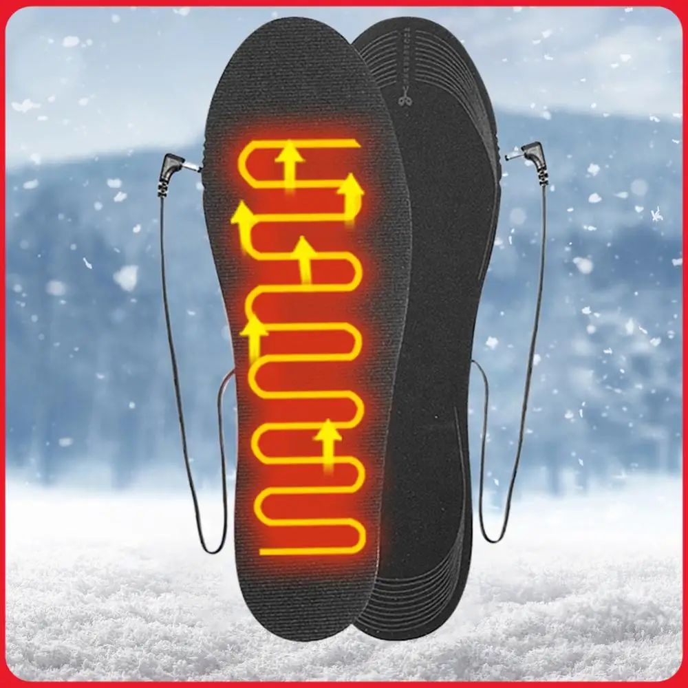 

Электрические грелки для ног с батарейным отсеком, зимние нагревательные стельки, многоразовые термостельки для активного отдыха, катания на лыжах и кемпинга