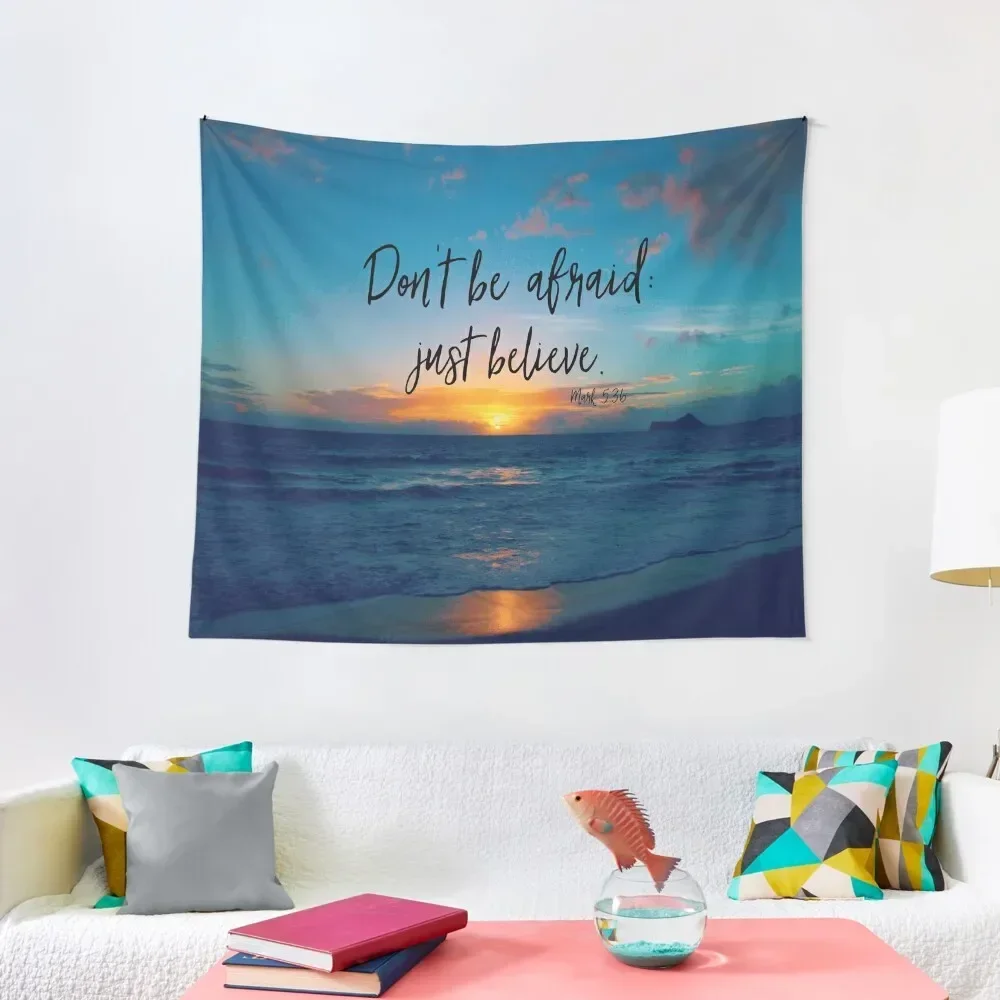 

Inspirational Faith Verse Quote Tapestry Wall Hanging Wall Tapestry