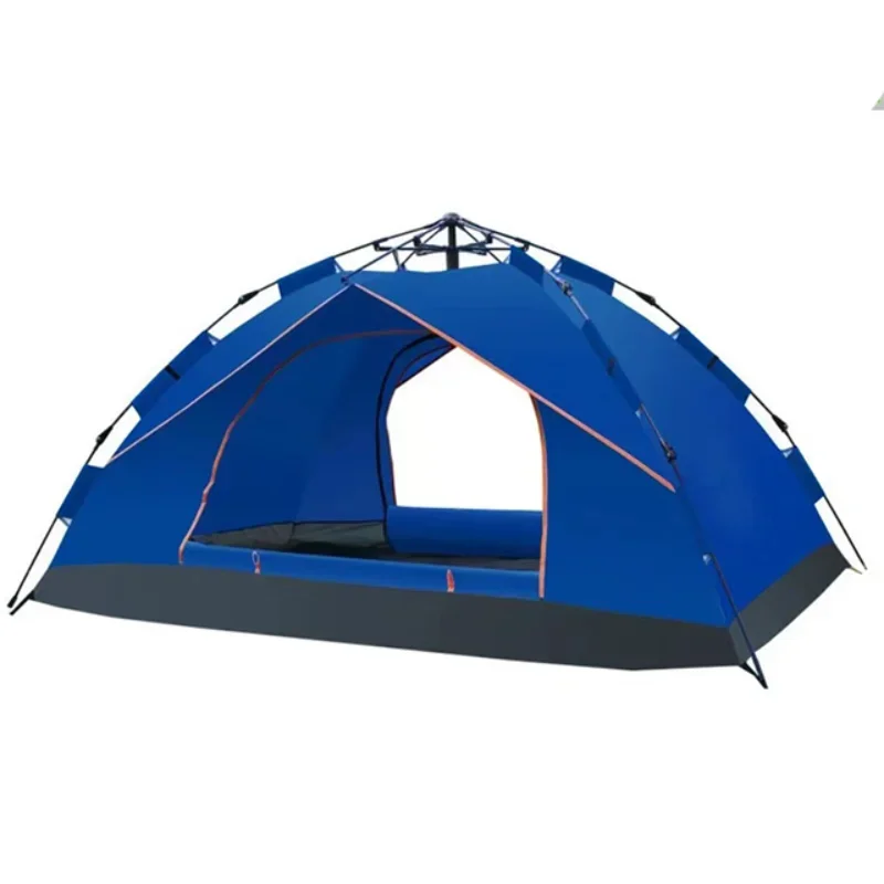 Outdoor Camping Beach Outdoor Tourism Foldable Outdoor Tent 1-2 Person Green Waterproof Camping Tent Quick Popup Two-man Tent