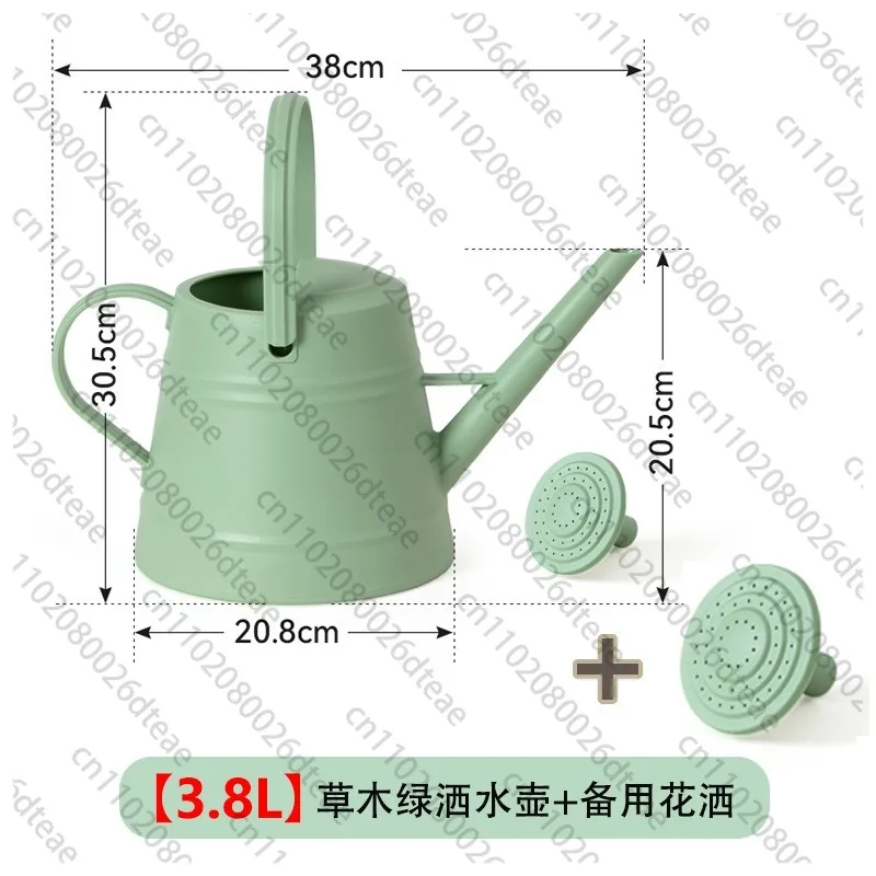 Household Flower Shower Pot Thickened Watering Kettle Large Watering Spray Pot Plastic Watering Kettle Long Mouth