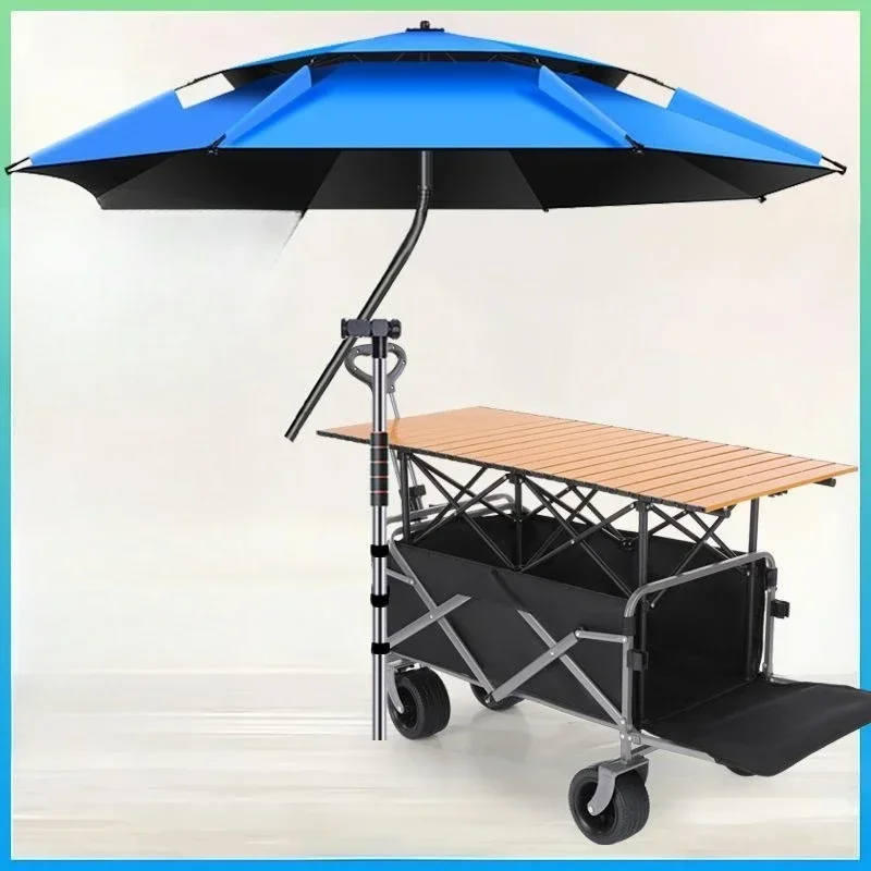 Stall Trolley Night Market Lifting Foldable Trolley Camp Pull Cargo Picni