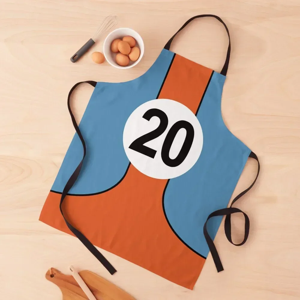 

Racing Colours No20 Apron Barista bib Kitchen Things For Home Apron