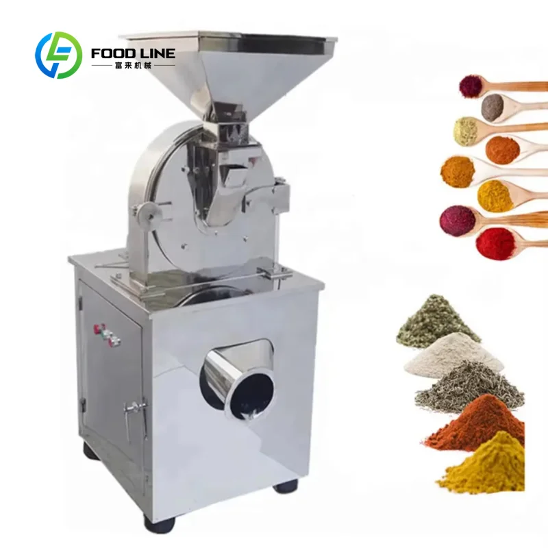 Rice Sugar Turmeric Chili Crusher Powder Grinder Universal Pulverizer Spice Crushing Machine