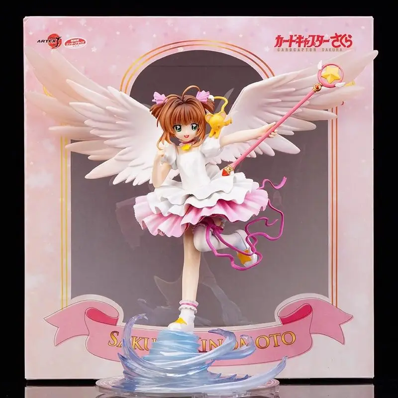 

Коллекционная фигурка Сакуры Киномото из аниме Cardcaptor Sakura, милая аниме-фигурка, украшение для дома и рабочего стола, сувенир